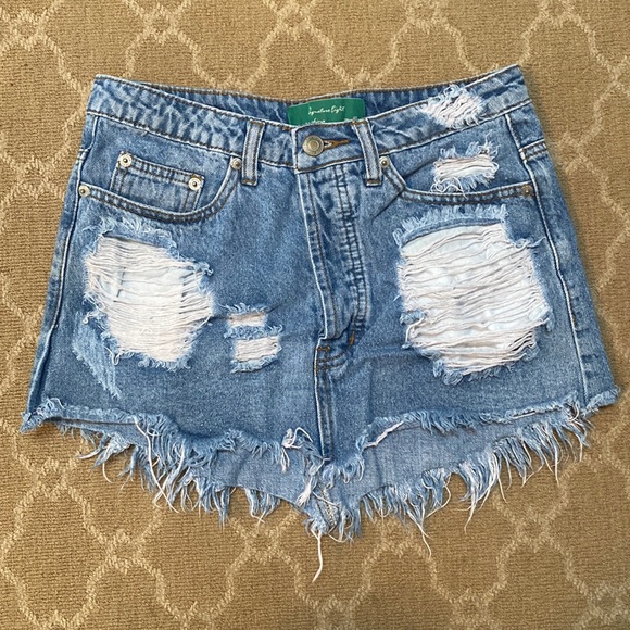 SIGNATURE8 JEAN SKIRT - Picture 1 of 4